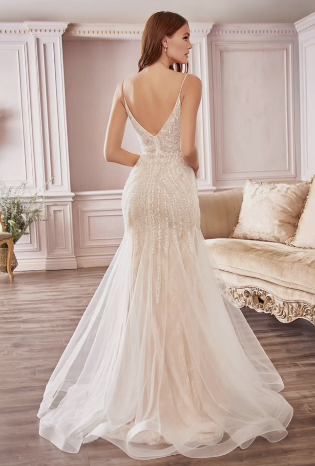 Harper Beaded Mermaid Bridal Dress