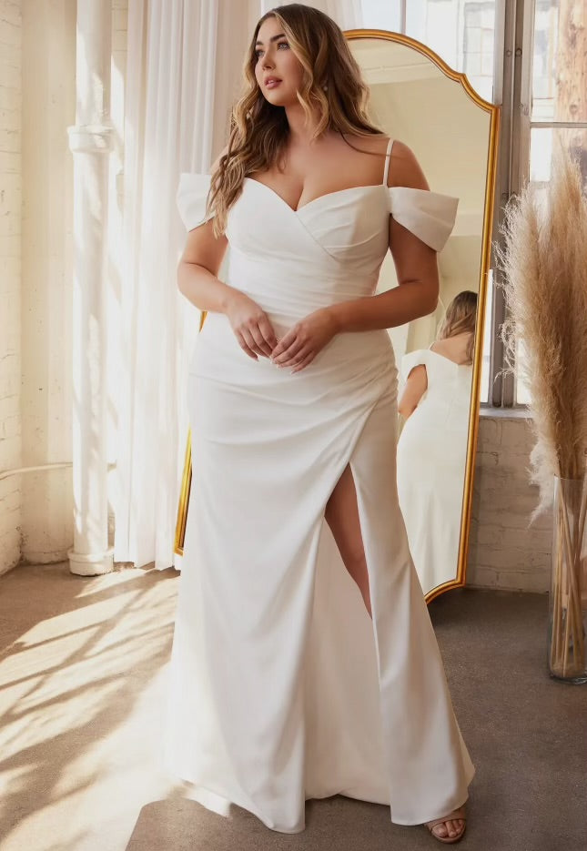 Lorelei Off-Shoulder Sweetheart Bridal Gown