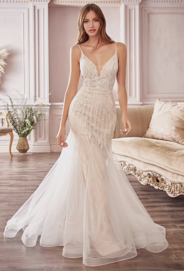 Harper Beaded Mermaid Bridal Dress