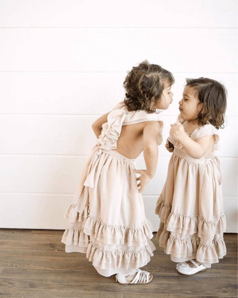 Mommy and Me Nellie Ruffle Maxi Dress (Children)