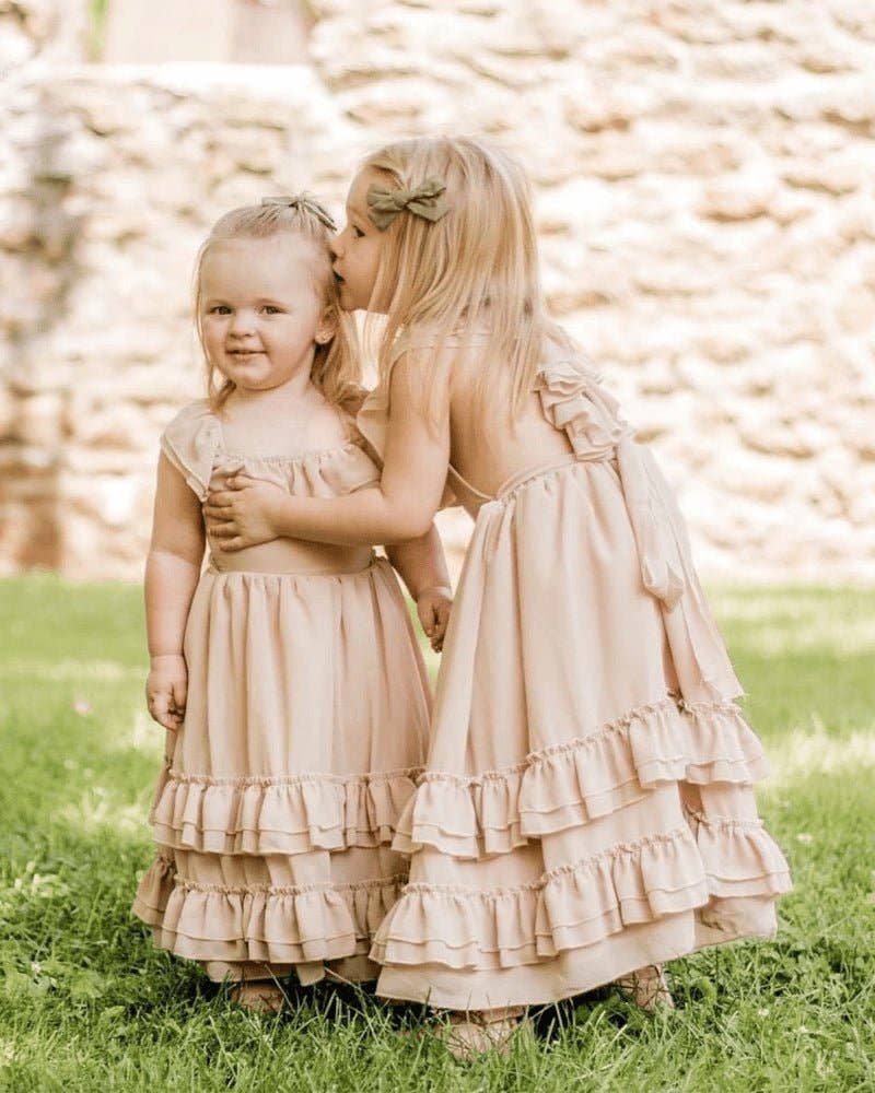 Mommy and Me Nellie Ruffle Maxi Dress (Children)